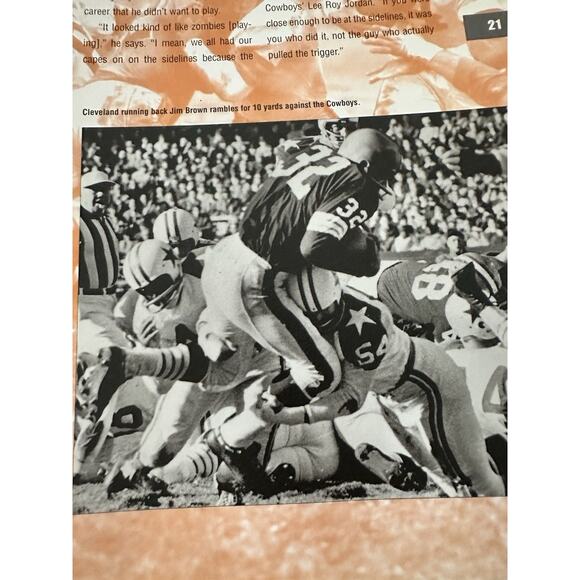 Inside Football Greg Garber HC/DJ/1998 Metro Books Football NFL History - Picture 13 of 16